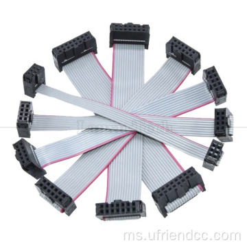 Pitch IDC Connector Grey Flat Ribbon Wire Cable